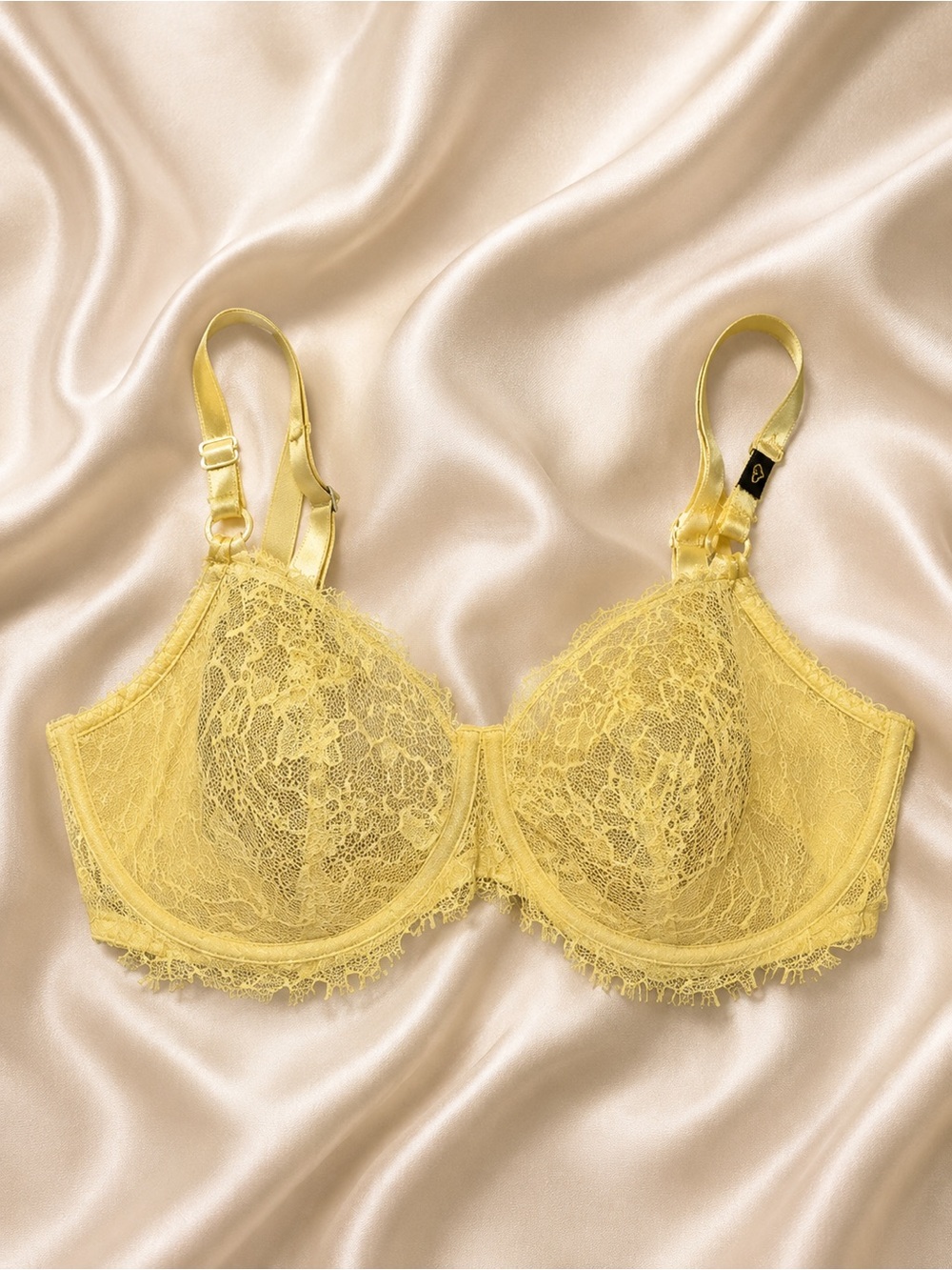 Victoria’s Secret Yellow Lace Bra